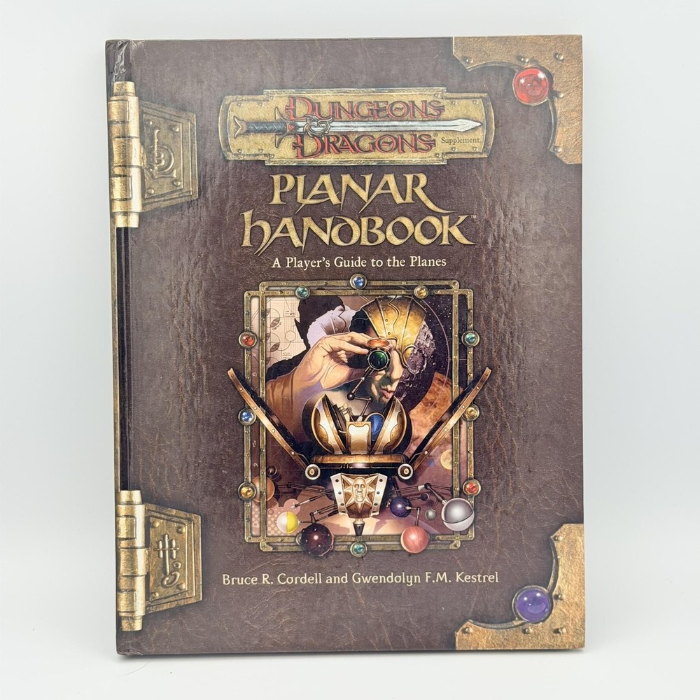 Dungeons & Dragons Planar Handbook A Player's Guide Wizards Of The Coast Book
